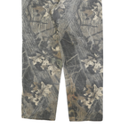 WRANGLER Mens Cotton Blend Green Trousers Regular Straight Fit W34 L30