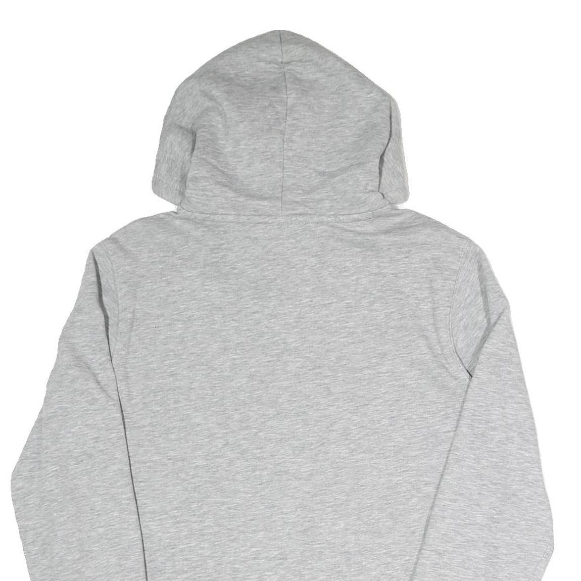 CHAMPION Mens Grey Hoodie S Cotton Blend Pullover Sweatshirt Casual