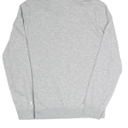 CHAMPION Mens Grey Hoodie S Cotton Blend Pullover Sweatshirt Casual