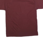 CHAMPION Mens Maroon Virginia Tech Graphic T-Shirt L Short Sleeve Crew Neck
