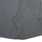 DICKIES Mens Grey Casual Shorts XL W40 Relaxed Fit Workwear Polyester Blend