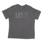 LEVI'S Mens Black Graphic T-Shirt M Short Sleeve Crew Neck Cotton Blend