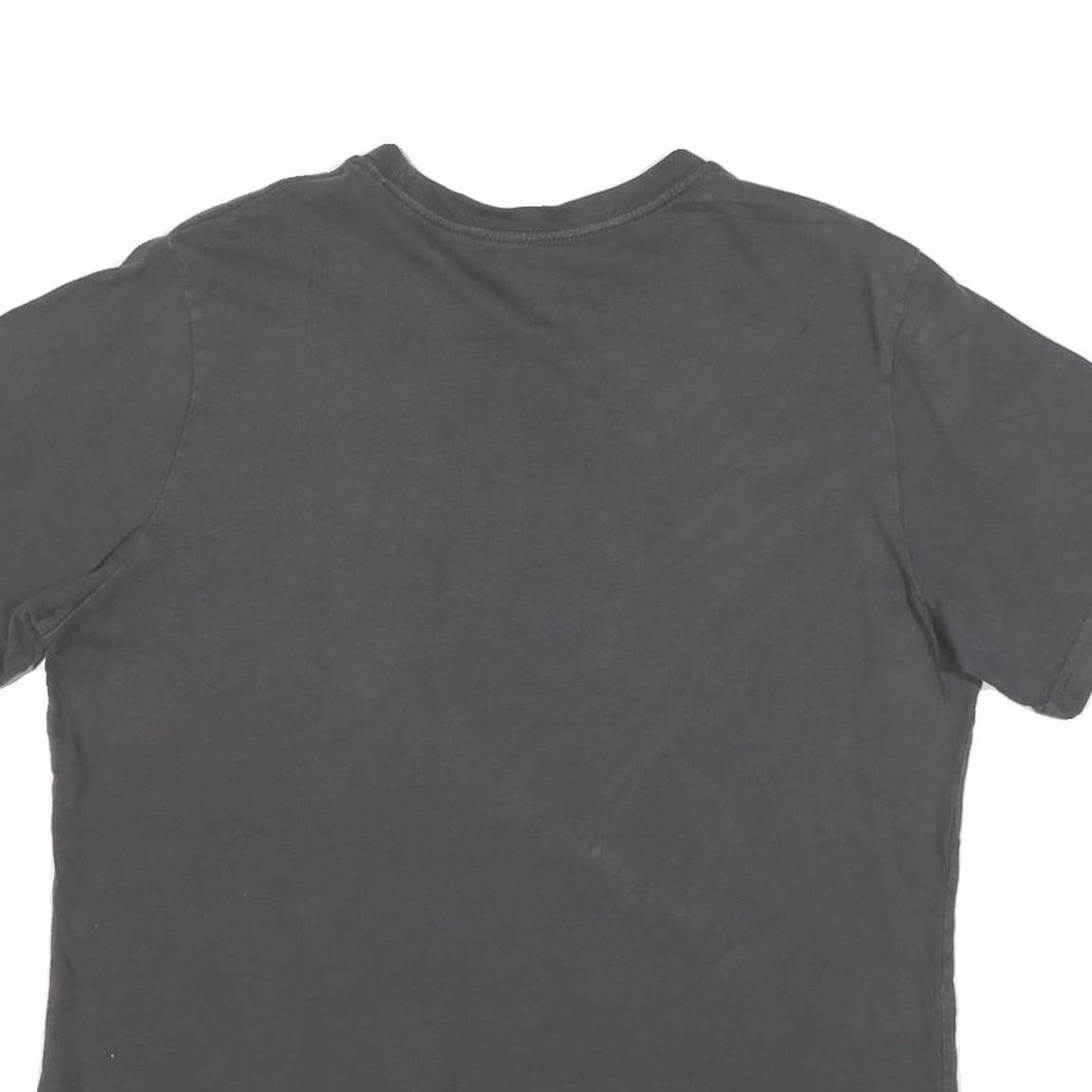 LEVI'S Mens Black Graphic T-Shirt M Short Sleeve Crew Neck Cotton Blend