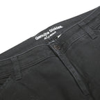 DICKIES Womens Black Relaxed Leg Trousers Cotton Blend Zip W31 L30 Workwear