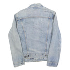 LEVI'S Mens Blue Denim Jacket S Cotton Button Front Classic