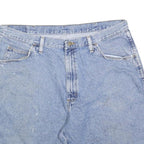 WRANGLER Mens Blue Denim Casual Shorts XL W38 Classic Cotton Blend