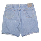 WRANGLER Mens Blue Denim Casual Shorts XL W38 Classic Cotton Blend