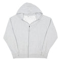 FILA Mens Grey Zip Up Hoodie XL Casual Cotton Blend Sweatshirt