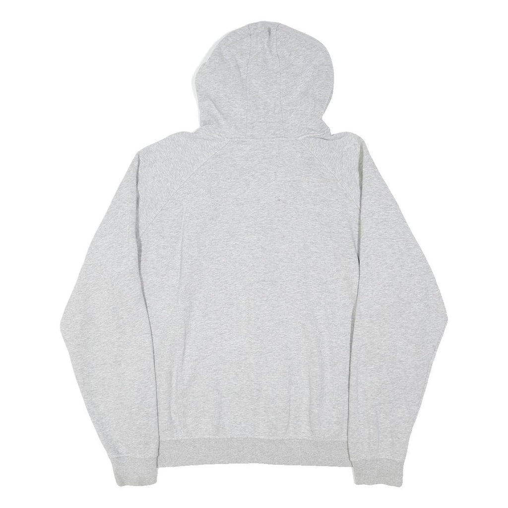 FILA Mens Grey Zip Up Hoodie XL Casual Cotton Blend Sweatshirt