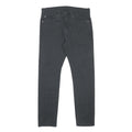 LEVI'S 510 Mens Slim Black Jeans Denim W31 L30 Classic Zip Pocket Detail