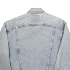 LEVI'S Mens Blue Denim Button Jacket M Cotton Blend Classic Vintage Fit Casual