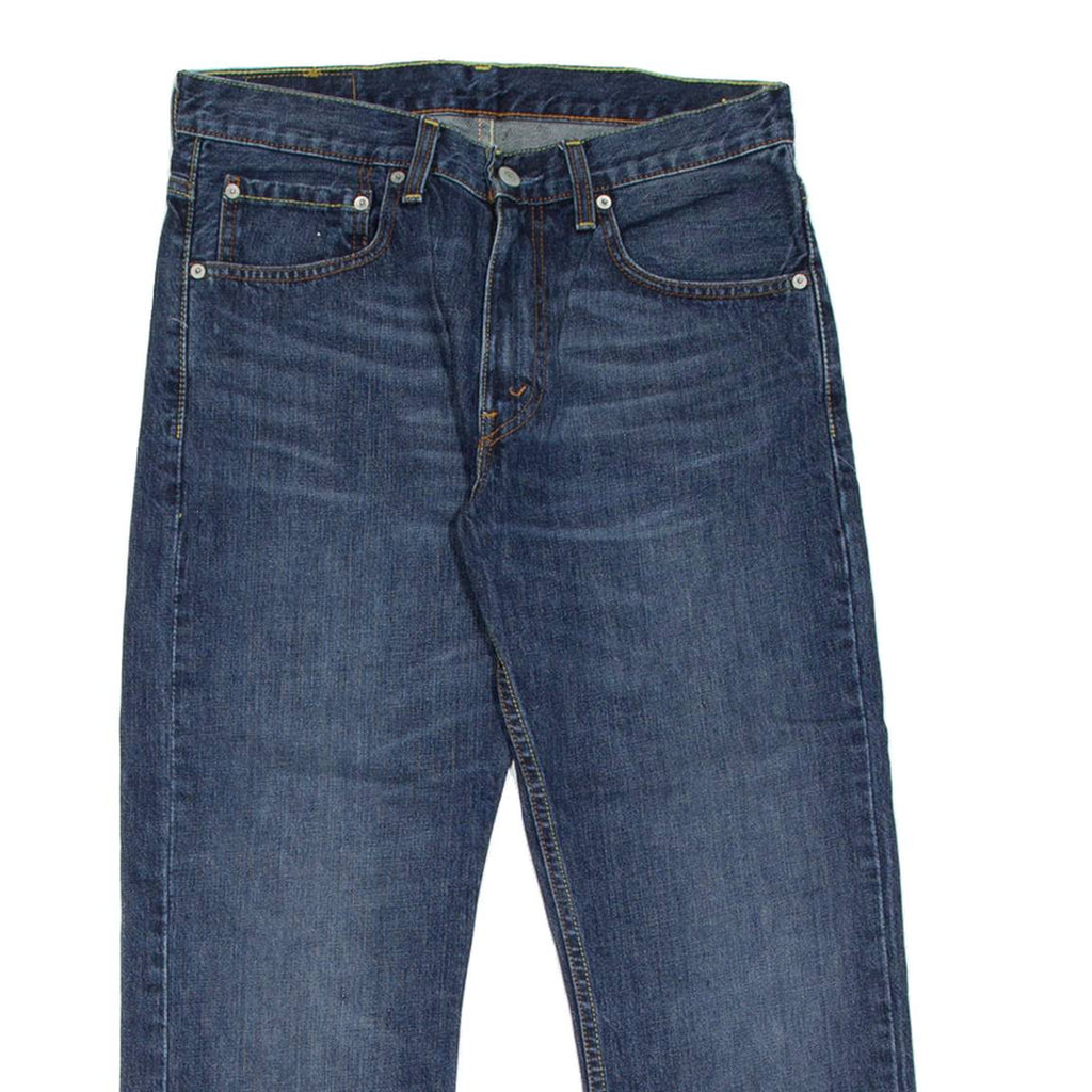 LEVI'S 752 Jeans Mens Blue Regular Straight W32 L25