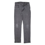LEVI'S 514 Jeans Mens Black Slim Straight W30 L29