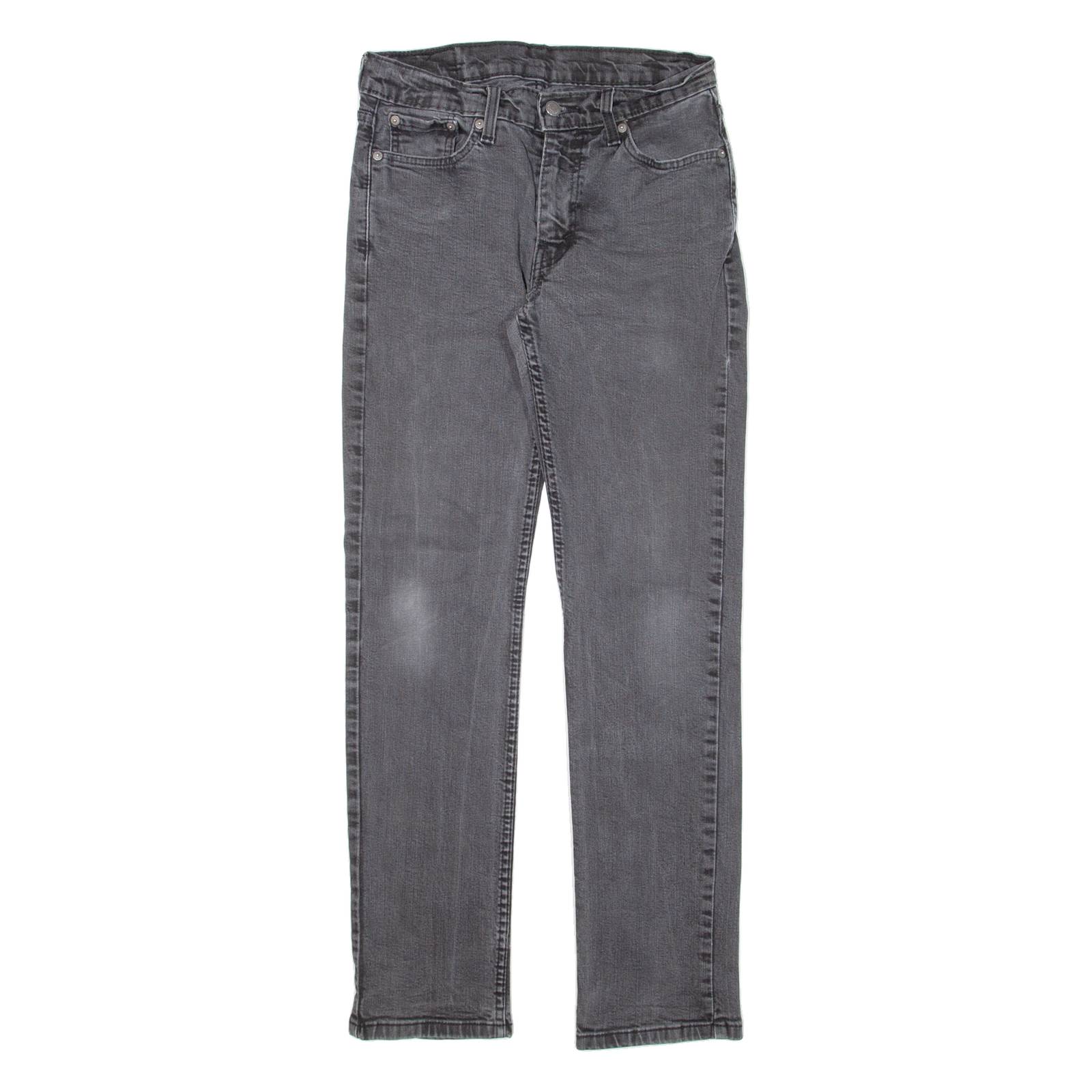 LEVI'S 514 Jeans Mens Black Slim Straight W30 L29