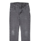 LEVI'S 514 Jeans Mens Black Slim Straight W30 L29