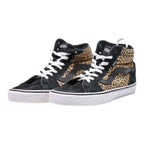 VANS Old Skool High Top Trainers Black Canvas Womens UK 5