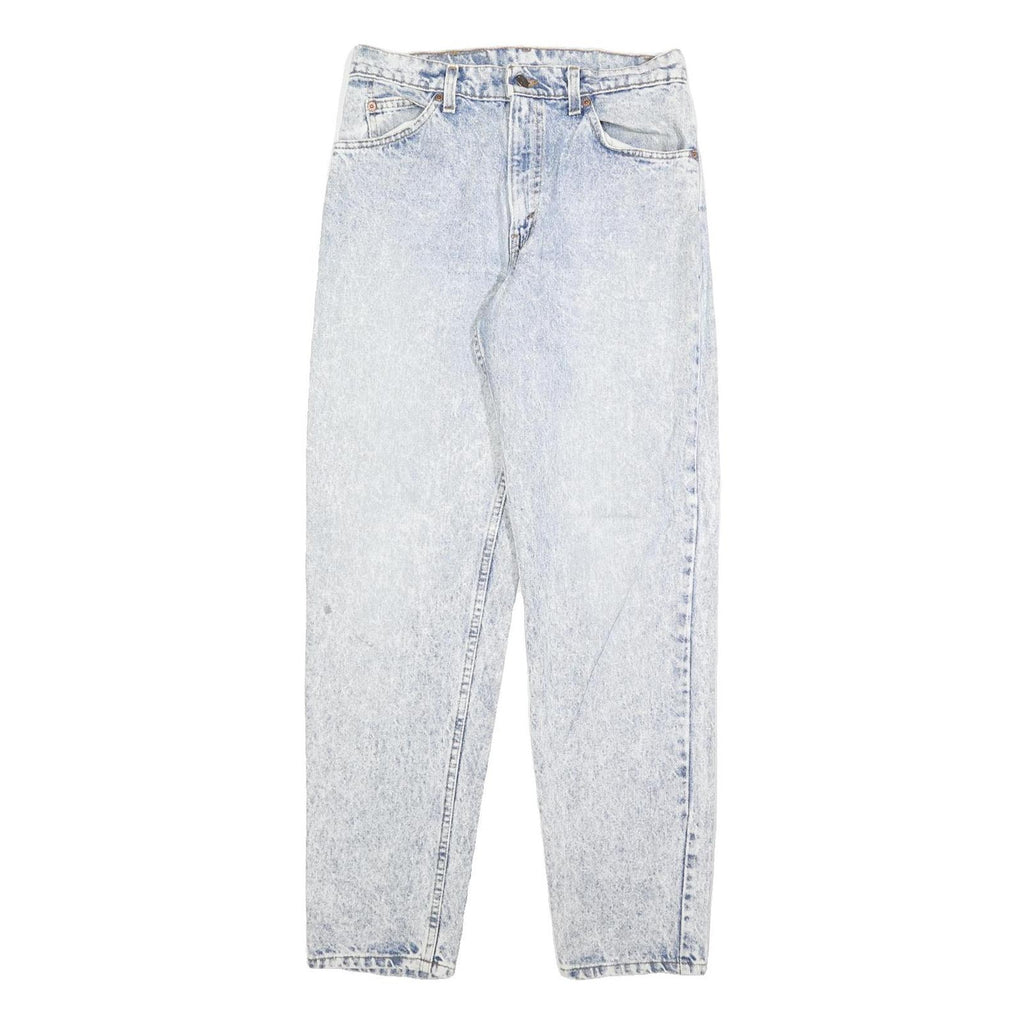 LEVI'S Mens Regular Fit Light Blue Denim Jeans W29 L30 Classic Cotton Zip