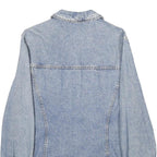 MARC CAIN Womens Blue Denim Jacket M Cotton Button Plain Classic Casual