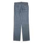 WRANGLER Mens Jeans Blue Regular Straight Denim W30 L32 Cotton Blend Zip