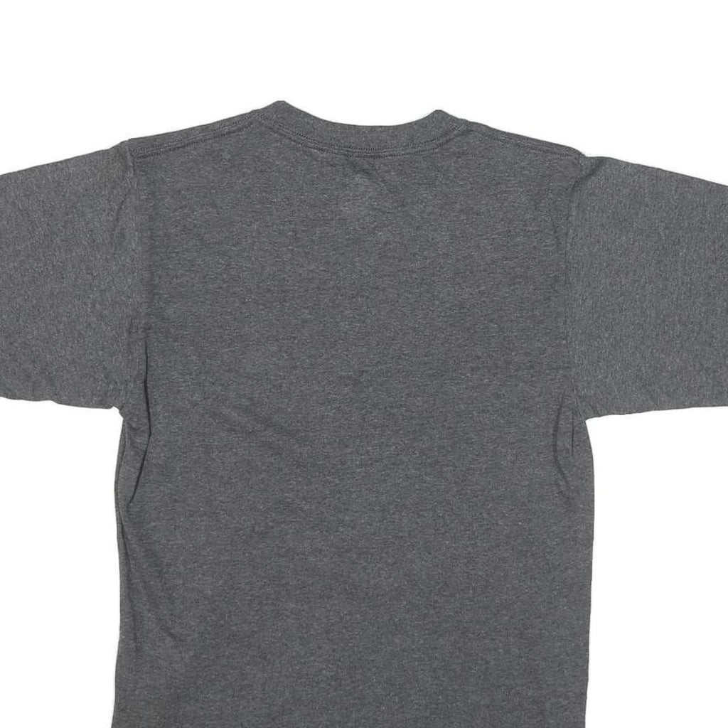 ADIDAS Mens Grey S Graphic T-Shirt Short Sleeve Crew Neck Casual Sporting