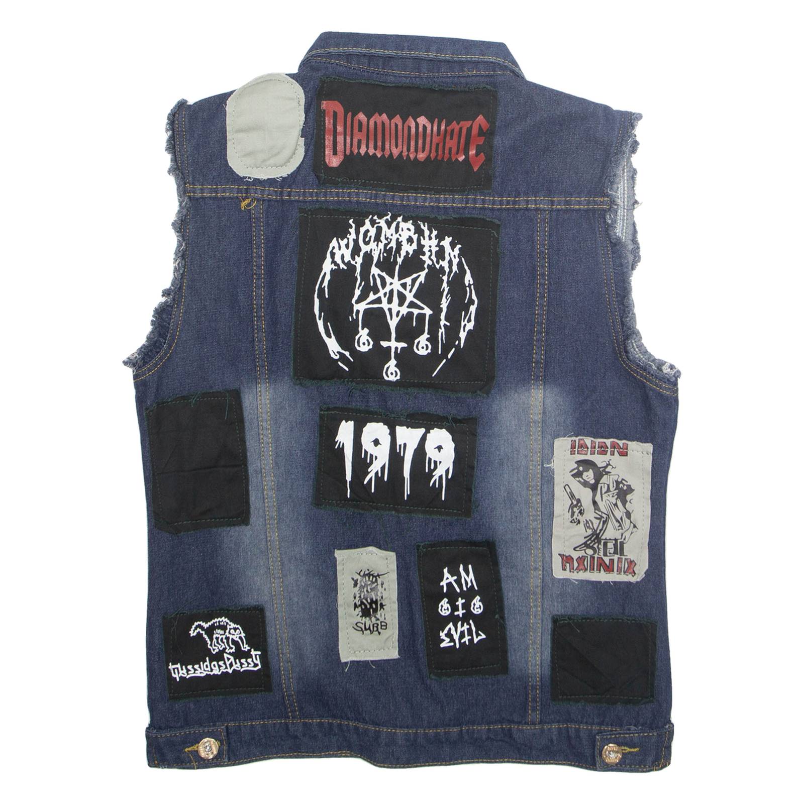 MOGUIJUESH Mens Gilet Blue 4XL