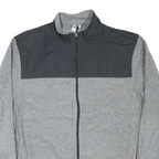 STARTER Mens Grey & Black Zip Jacket XL Polyester Blend Casual Lightweight