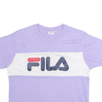 FILA Womens T-Shirt Purple Crew Neck M