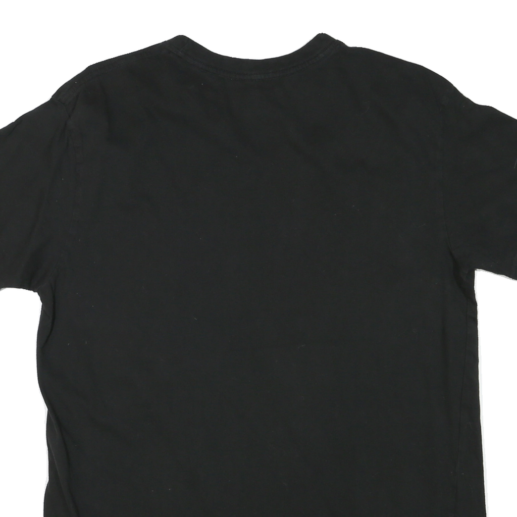 ADIDAS Womens Black Logo Print T-Shirt L Short Sleeve Crew Neck Casual