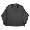 NIKE Mens Grey & Black Mystic Lake 1/4 Zip 4XL Sweater Sweatshirt Pullover