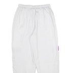 EQUIPE Womens Joggers White & Purple Regular Tapered M W28 L32 Lightweight