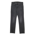 LEVI'S 511 Slim Mens Jeans Black Slim Skinny Denim Medium W30 L32 Zip Comfort