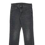 LEVI'S 511 Slim Mens Jeans Black Slim Skinny Denim Medium W30 L32 Zip Comfort