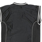 STARTER Mens Black Sleeveless V-Neck Jersey L Sports Casual Streetwear