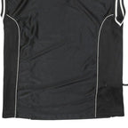 STARTER Mens Black Sleeveless V-Neck Jersey L Sports Casual Streetwear