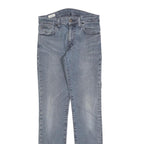 LEVI'S 511 BIG E Mens Slim Blue Denim Light W30 L32 Zip Slim Fit Stretch Jeans