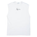 KARL KANI Mens Vest White Sleeveless S