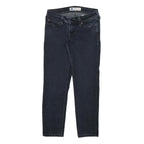 LEVI'S Womens Slim Blue Jeans Denim Dark W26 L25 Zip Classic Fit Regular