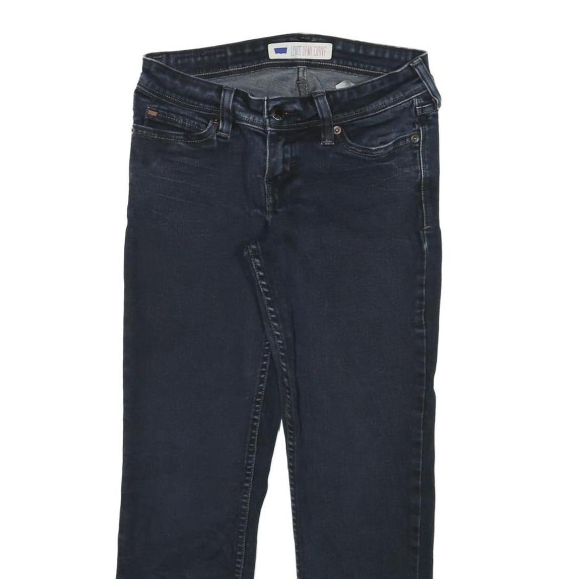 LEVI'S Womens Slim Blue Jeans Denim Dark W26 L25 Zip Classic Fit Regular