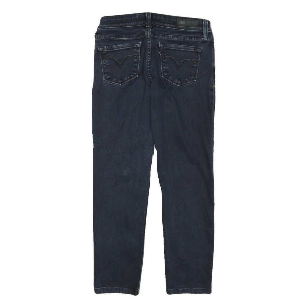 LEVI'S Womens Slim Blue Jeans Denim Dark W26 L25 Zip Classic Fit Regular