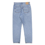 LEVI'S 501 Womens Jeans Blue Regular Straight Denim Light W28 L28 Classic Fit