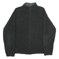 STARTER Mens Black Jacket L Polyester Plain Zip Comfort Casual Sportswear