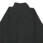 STARTER Mens Black Jacket L Polyester Plain Zip Comfort Casual Sportswear