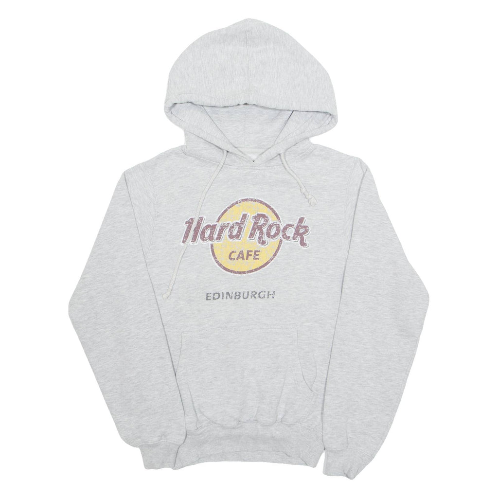 HARD ROCK CAFE Edinburgh Mens Grey Hoodie S