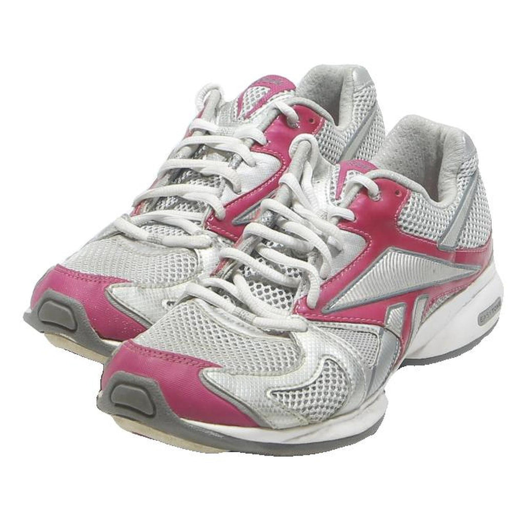 REEBOK Easytone Womens Trainers Pink & Silver Synthetic UK 5.5 Lightweight
