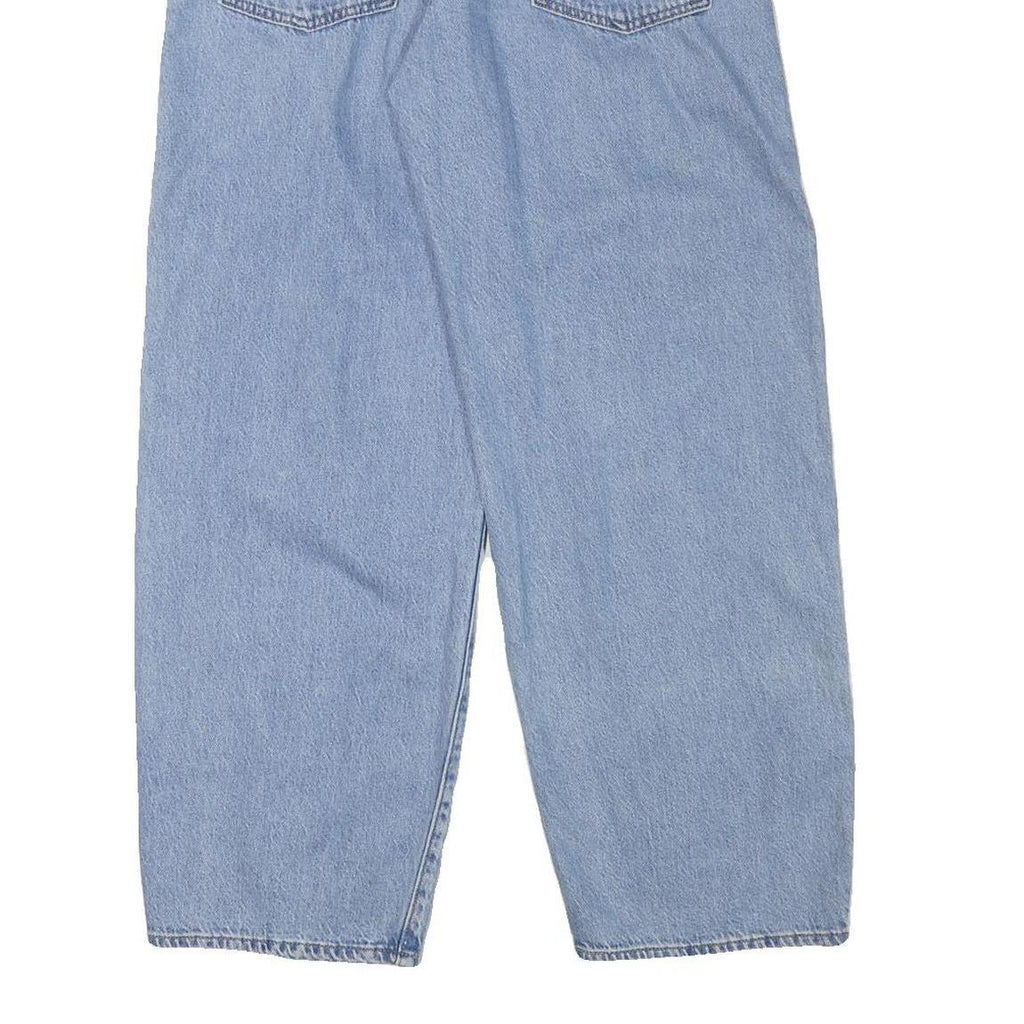 LEVI'S Womens Loose Blue Denim Light W30 L28 Casual Zip Cotton Blend Jeans