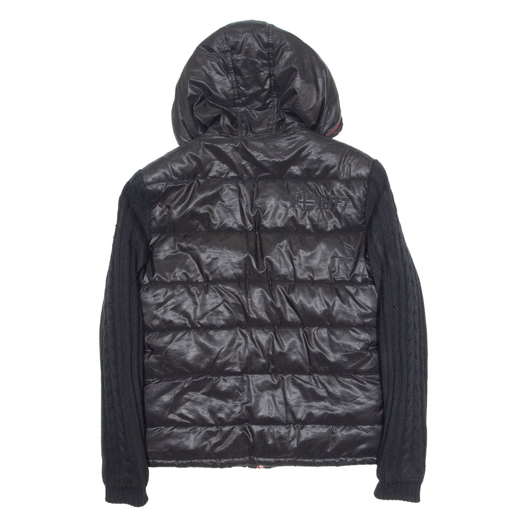 HELLY HANSEN Insulated Womens Puffer Coat Black Hooded M