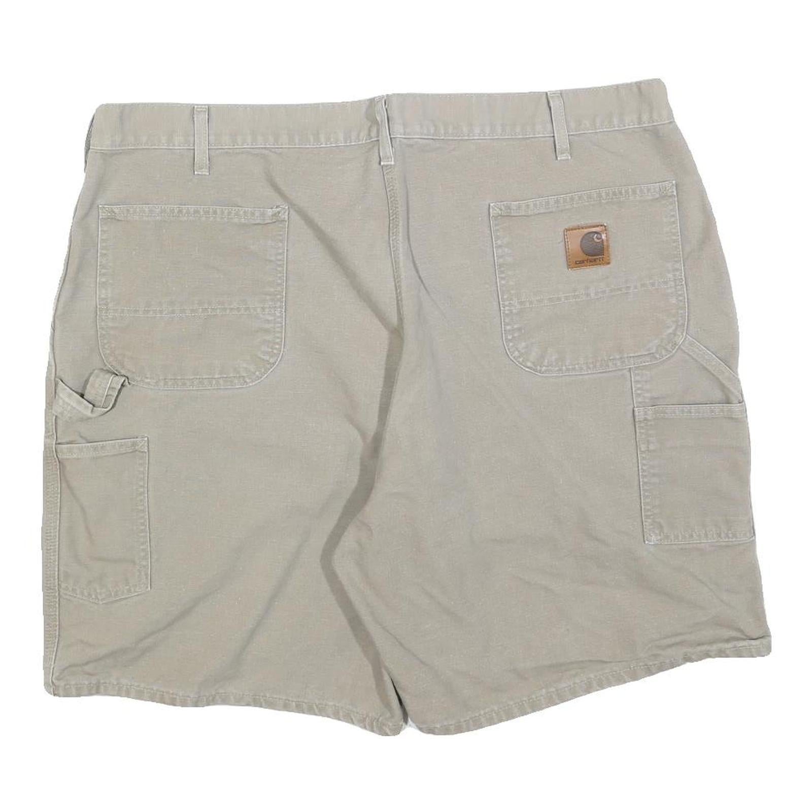 CARHARTT Mens Shorts Beige Casual Regular XL W40 Cotton Blend Workwear