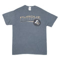 GILDAN Purdue University Boilmakers Mens T-Shirt Grey USA M