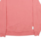CALVIN KLEIN PERFORMANCE Womens Pink XS Crew Neck Cotton Blend Sweatshirt