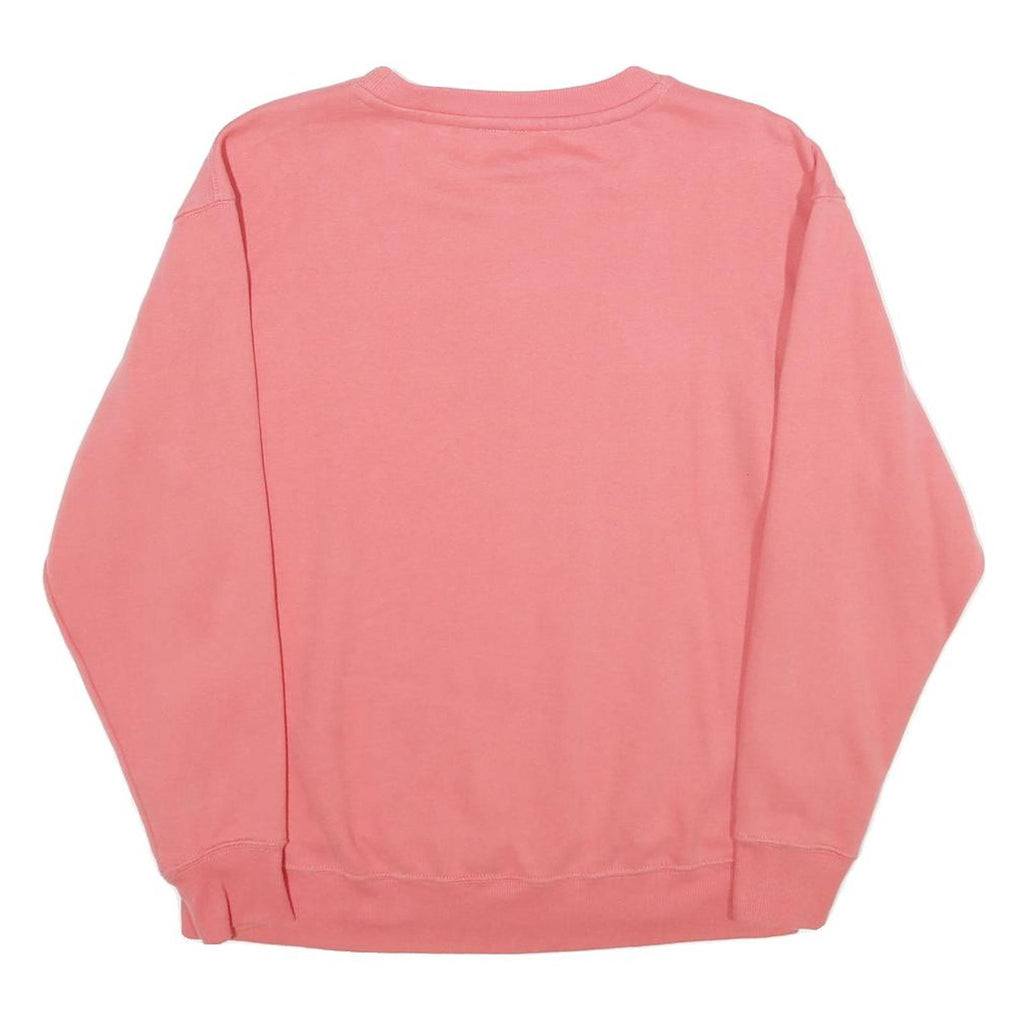 CALVIN KLEIN PERFORMANCE Womens Pink XS Crew Neck Cotton Blend Sweatshirt